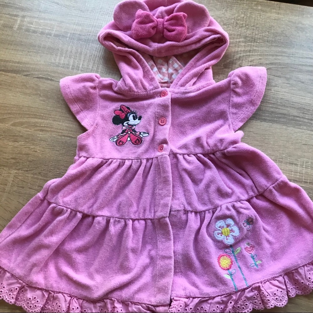 Disney bathing suit towel coverup